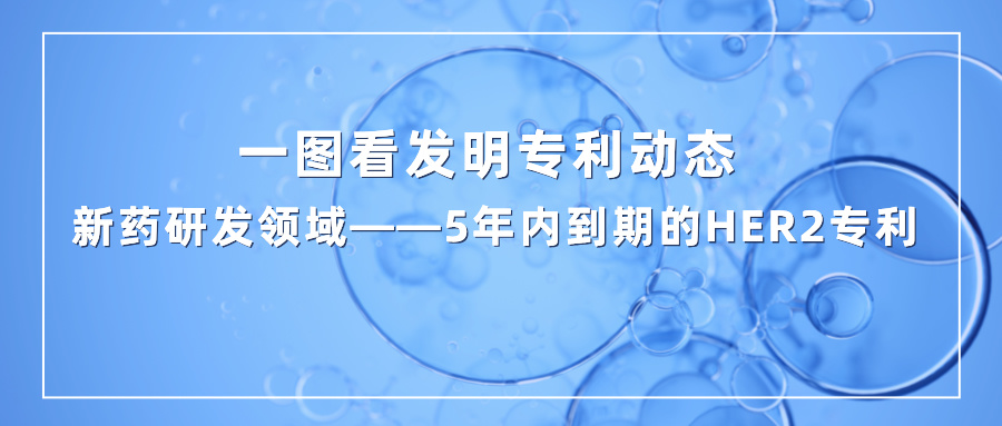 一圖看發(fā)明專利動態(tài) | 新藥研發(fā)領(lǐng)域——5年內(nèi)到期的HER2專利